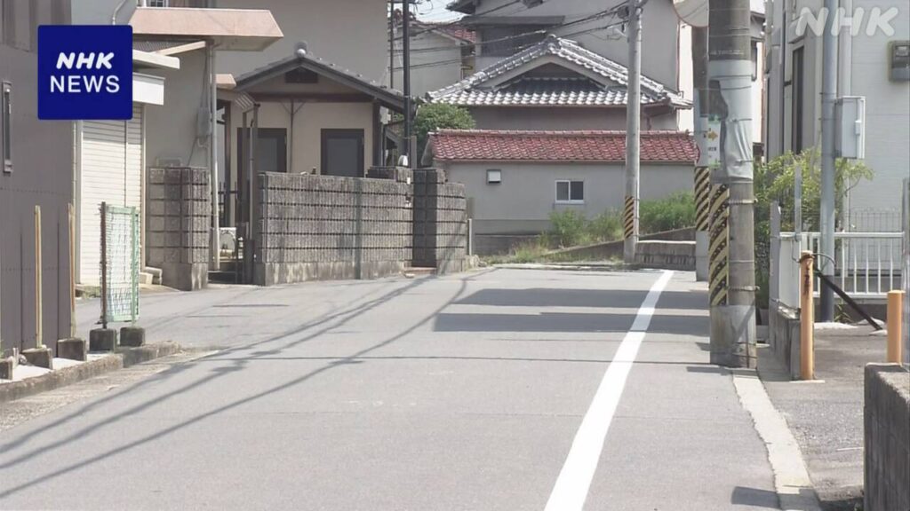 大阪 羽曳野 道路にロープ張り自転車の男性けがさせたか 23歳の容疑者逮捕 容疑否認 | NHK