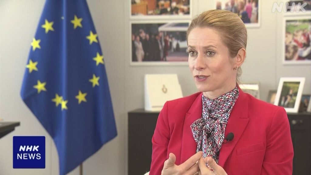 EU上級代表 “米と連携強化 ロシアを停戦に追い込みたい” - nhk.or.jp