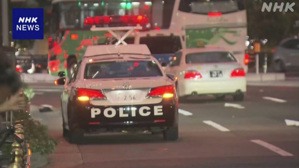 大阪 花火見物にぎわう公園で男がスプレーまく JR大阪駅でも | NHK