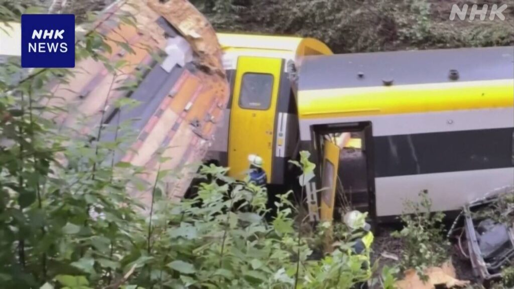 ドイツ南西部で列車が脱線 少なくとも3人死亡 複数けが - nhk.or.jp
