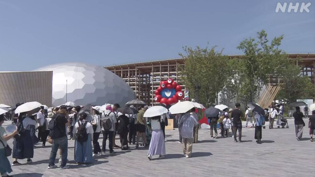 大阪・関西万博 津波到達予想時刻のあとに場内放送 協会が謝罪 - nhk.or.jp