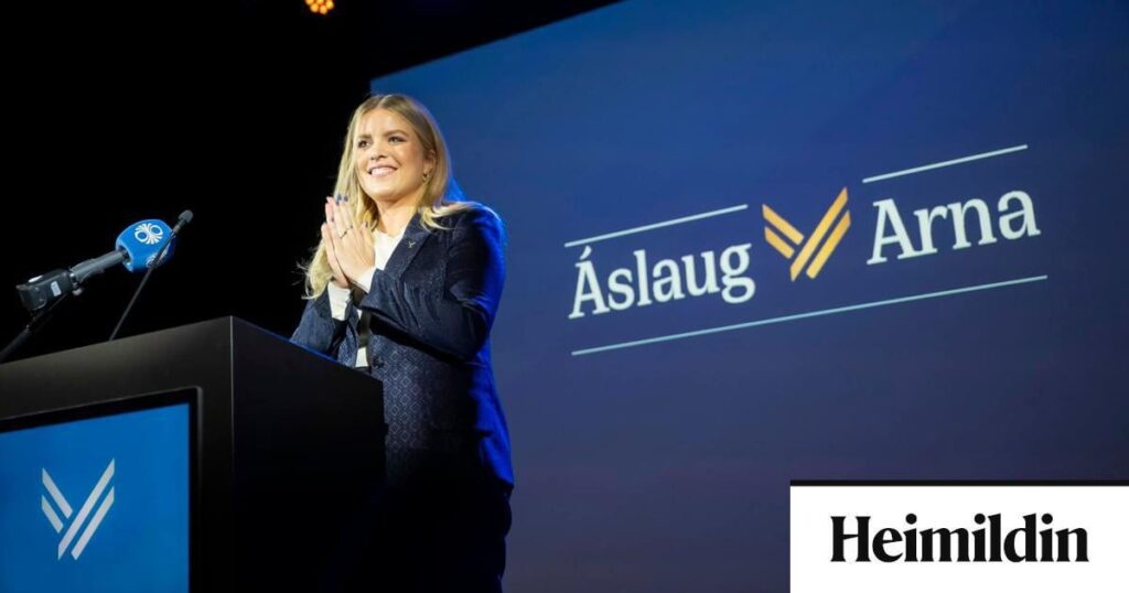 áslaugArnaは議会の購入に戻りました