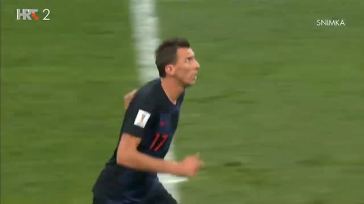 2018年7月11日 - クロアチアはワールドカップの準決勝でイングランド2：1を破った。