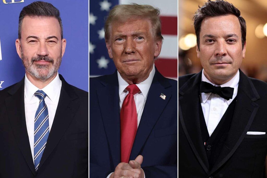 トランプは、キンメルとファロンが次に解雇されるという「強い言葉」があると言います - そして彼はすでにそれを信用しています
