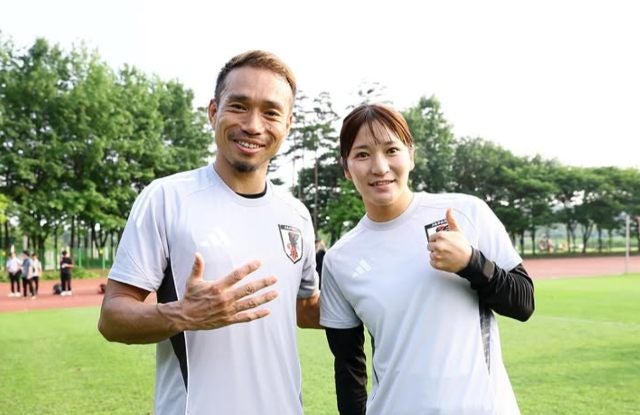 憧れの長友佑都と初対面！浦和レッズレディース・遠藤優が感激の瞬間を公開 | 話題の投稿 | スポーツブル (スポブル)