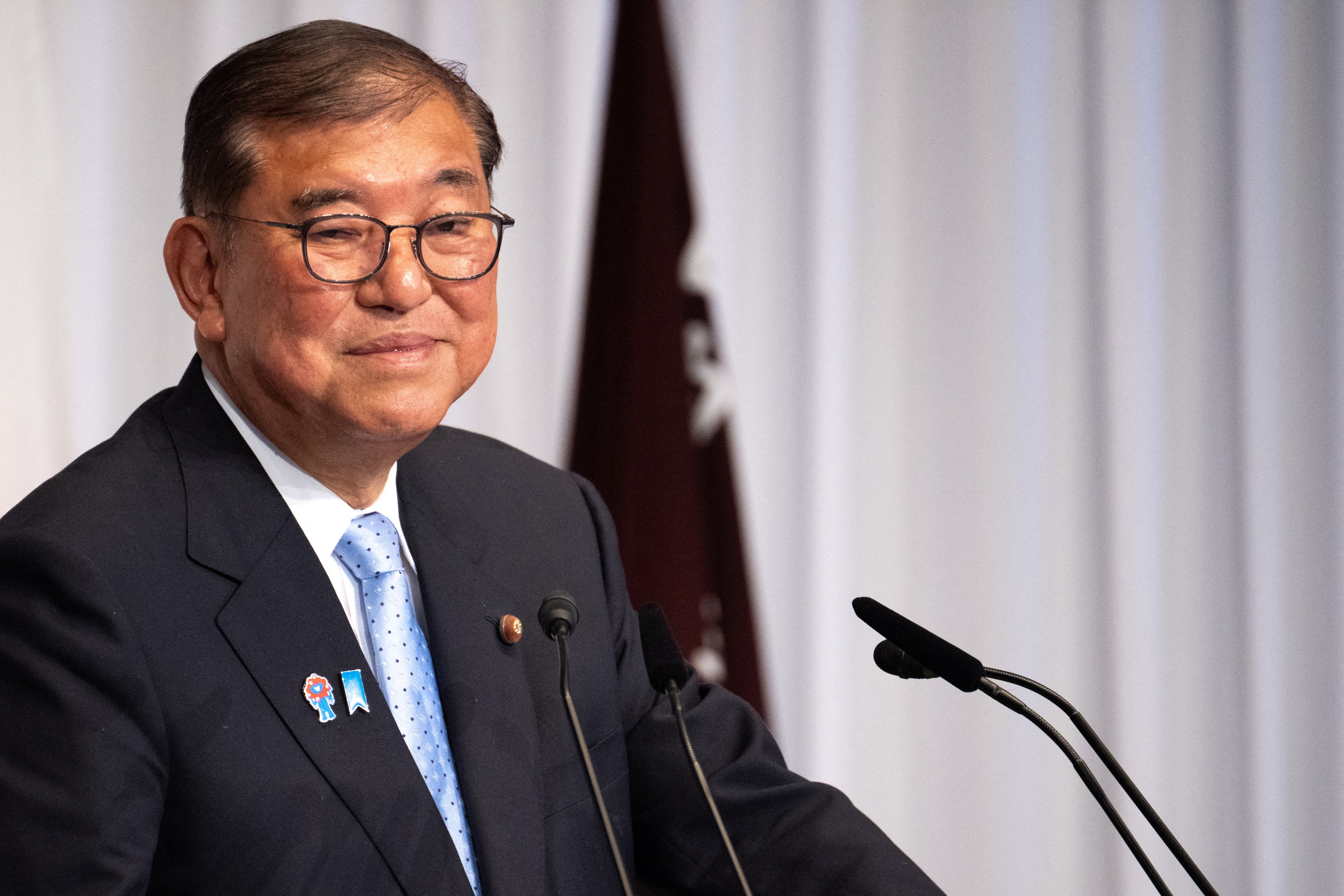 石破首相、続投を表明　対米関税交渉など「責任果たす」