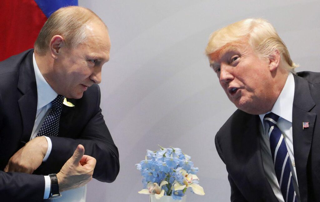 プーチン大統領は、トランプロシアがウクライナでの戦争の目的から後退しないと伝える