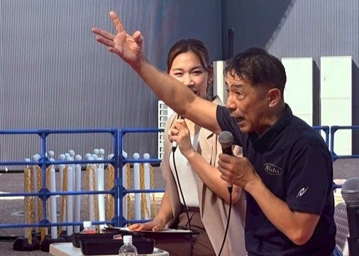 森脇健児、関西万博の大阪府ブースで元気全開トーク　観客に感謝の言葉も | 話題の投稿 | スポーツブル (スポブル)