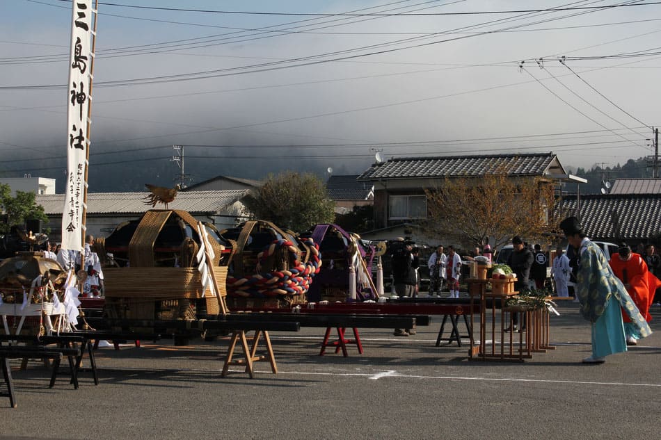 久万秋祭り(三島神社秋季例大祭)　上浮穴郡久万高原町