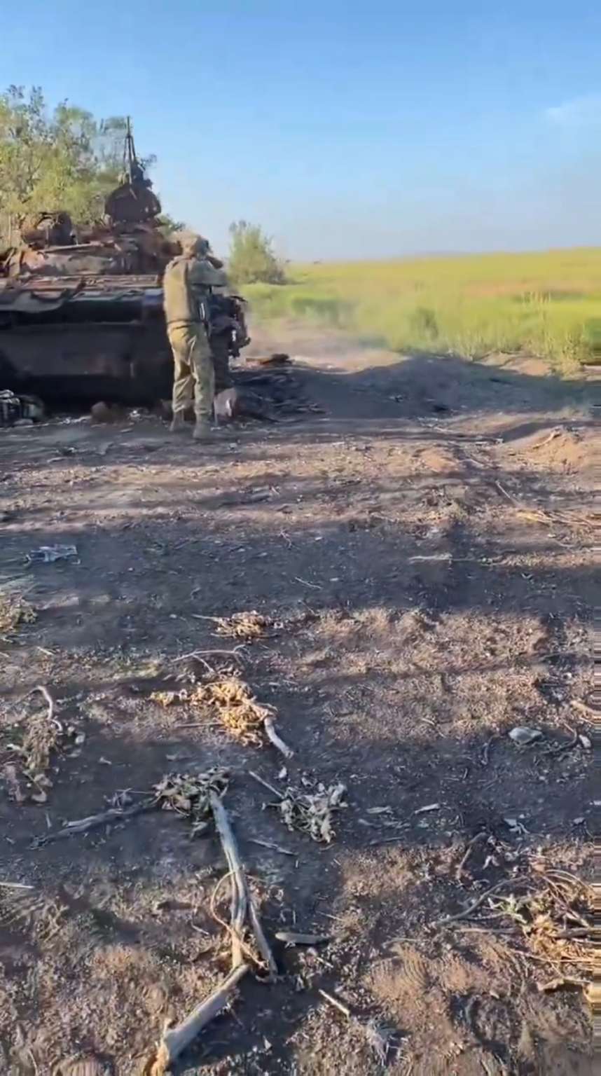 ロシアの兵士は彼の前で鉱山を撃った。 [Published 18.07.2025]