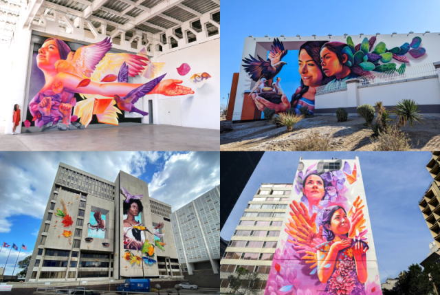 広島×メキシコ友好壁画、アーティストの姉弟は世界中で作品実績あり