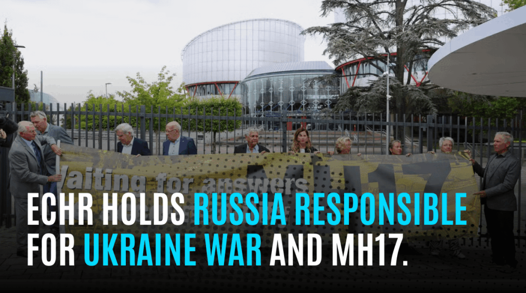 ECHRは、ロシアがランドマークの評決におけるウクライナでのMH17の殺害、拷問、国外追放、および敗北で有罪となったことを発見した。この重要な評決は、ロシアが攻撃の恐ろしい戦争に責任を負い、ウクライナのアイデンティティを抹殺しようとする試みに責任を負わせます