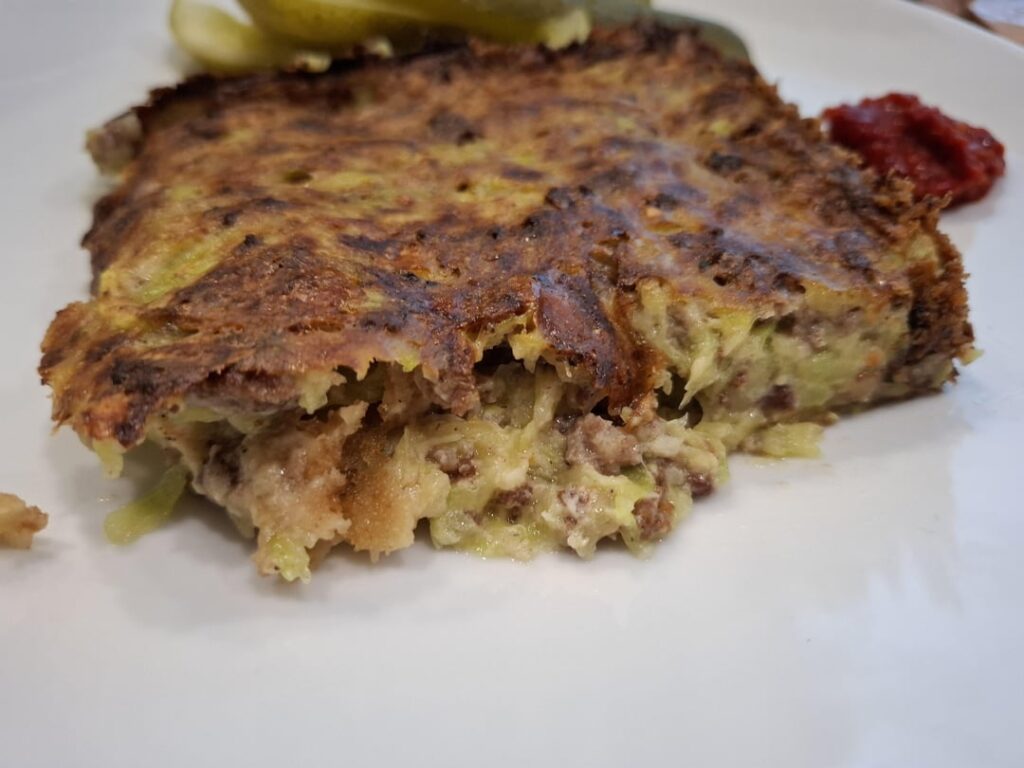 牛肉付きカボチャケーキ