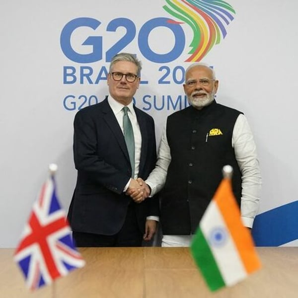 インドのモディ首相と英国のスターマー首相が貿易協定を締結 - FashionNetwork 日本