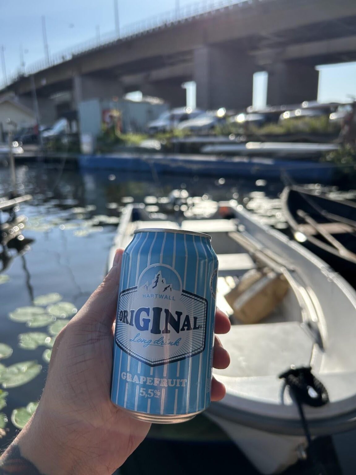 私は今年ストックホルムで非常にフィンランドの夏を過ごしています（ボートでさえフィンランド人です）