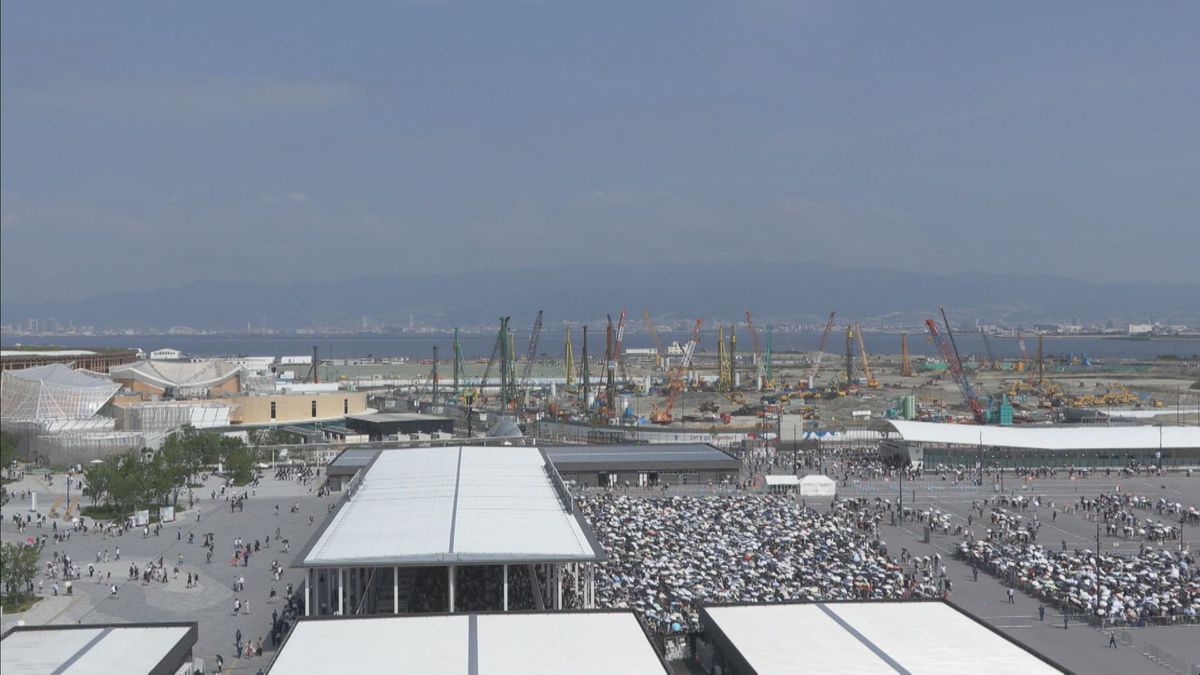 【速報】万博6日（日）一般来場者は10.6万人　7日“猛暑”最高気温37℃予想も…朝から長蛇の列