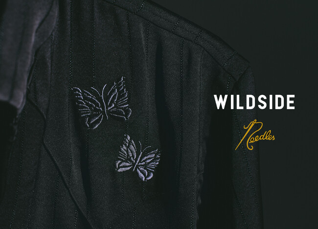 WILDSIDE YOHJI YAMAMOTO × NEEDLES Collaboration Collection 薔薇の周りを舞う蝶の刺繍を施したＴシャツとカウボーイシャツが7月30日(水)に発売：紀伊民報AGARA｜和歌山県のニュースサイト