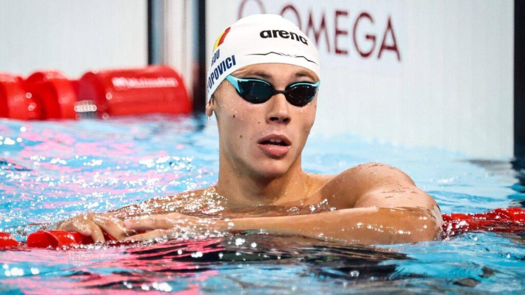 David Popoviciは200m無料で世界ゴールドを獲得しました