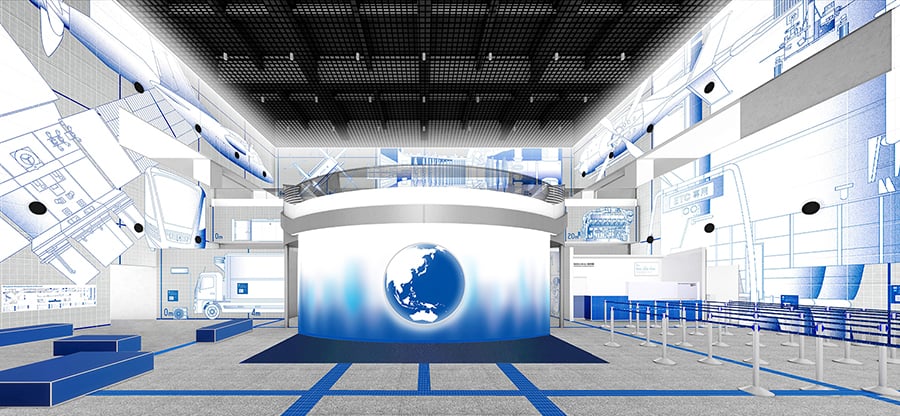 三菱みなとみらい技術館、「1/1 SCALE PROJECT」を新たに公開実物大グラフィックで多彩な製品群や事業のスケールを体感 | 三菱重工