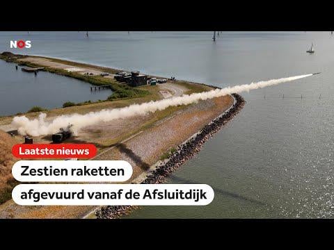Afsluitdijkの防衛テストロケット