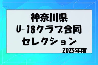 2025年度 神奈川県U-18クラブ合同セレクション（現中学3年生対象） 8/18開催！Ｊ下部含む19の視察チーム参加！ | Green Card ニュース