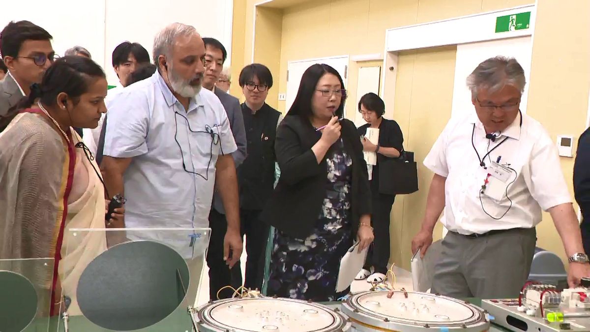 半導体産業の強化を　インド政府の一行　北上市半導体関連施設を視察　岩手県