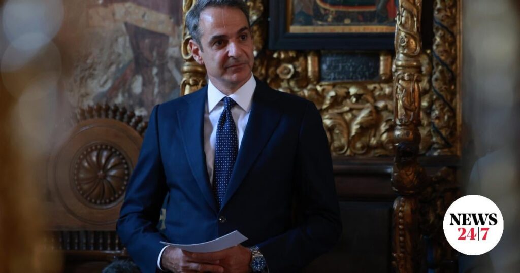 Mitsotakis：アトス山のプロジェクトのNSRFから1億ユーロ
