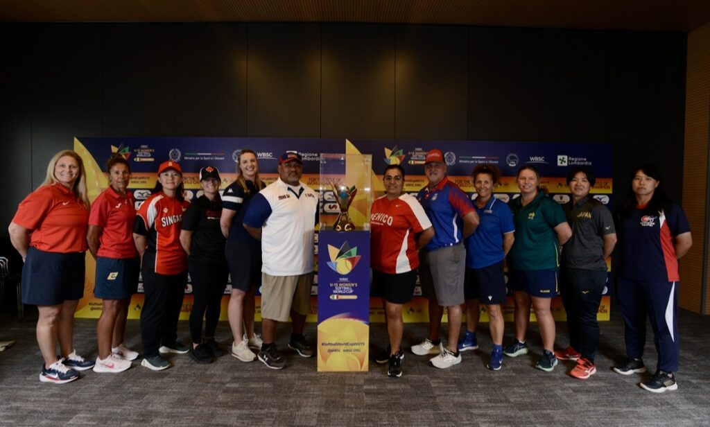 WBSC U-15 女子ソフトボールワールドカップ記者会見　各チームのヘッドコーチが意気込みを語る