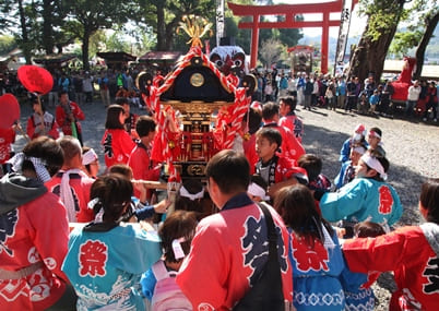 愛南町秋祭り　愛媛県南宇和郡愛南町