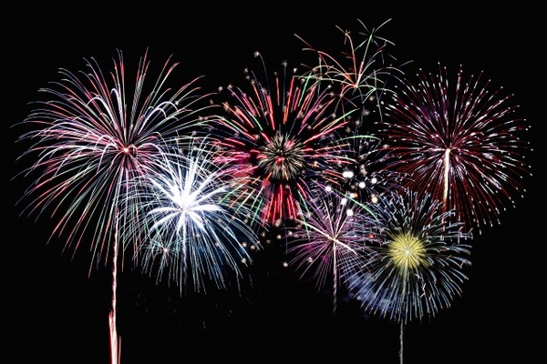 関屋浜 海の花火大会