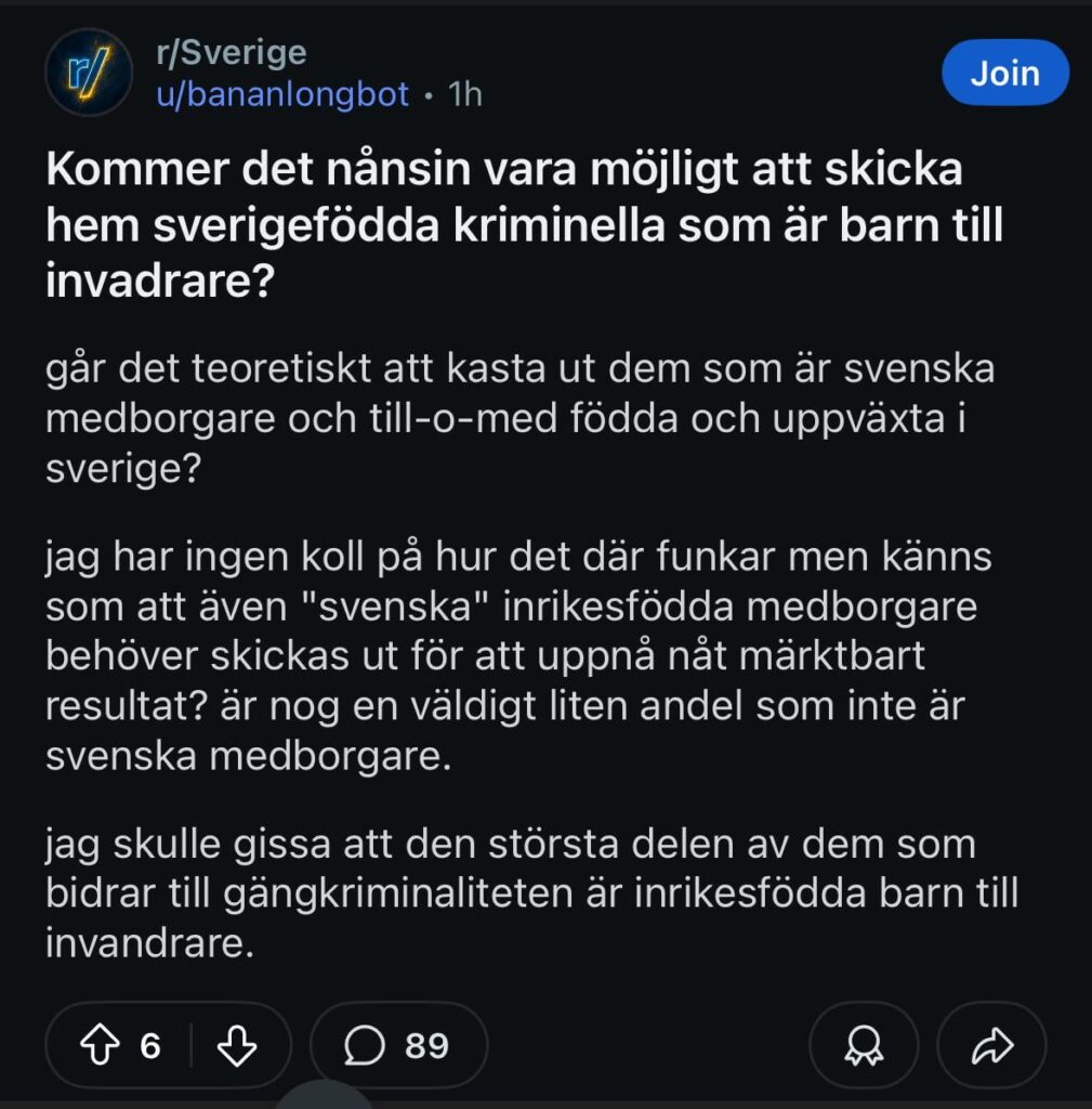 ヴァファンは、R/スウェーデンで何が起こるのですか？