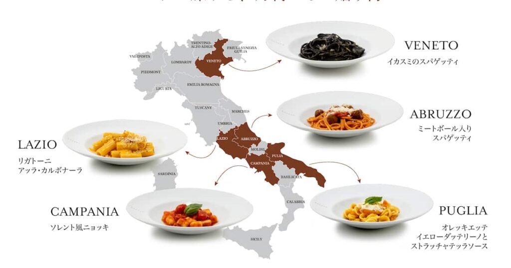 イータリー夏のキャンペーン「 Taste of Italy - パスタで旅する、万博からの贈り物 」7月10日（木）～8月31日（日）全店で開催