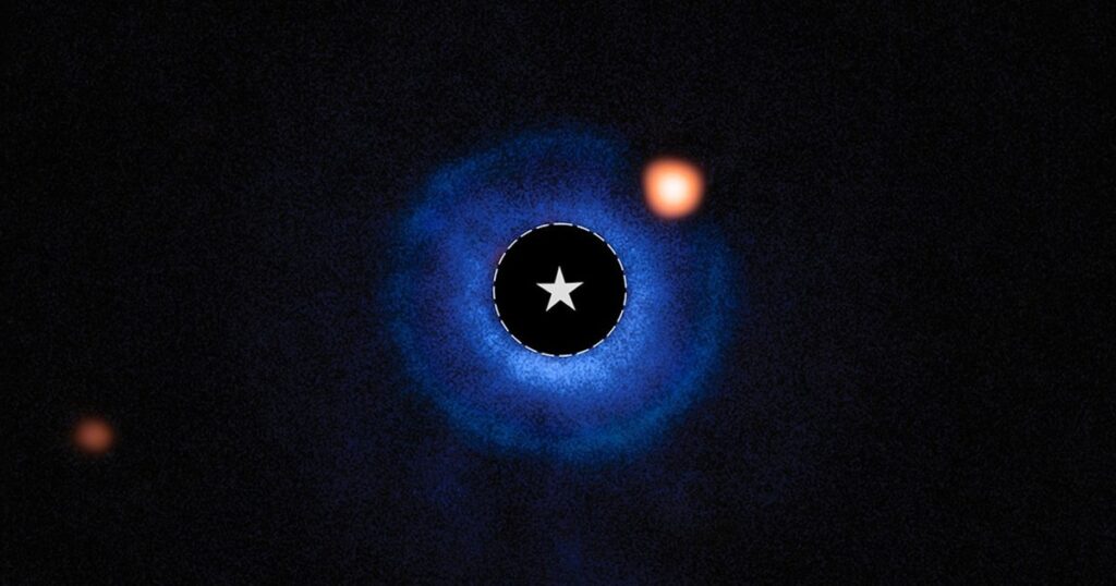 直接観測で最も軽い太陽系外惑星、ウェッブ望遠鏡で発見 仏研究機関など - 日本経済新聞