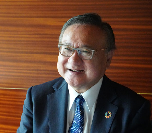 目指しているのは、規模拡大より世界があこがれるホテルと語る大西社長