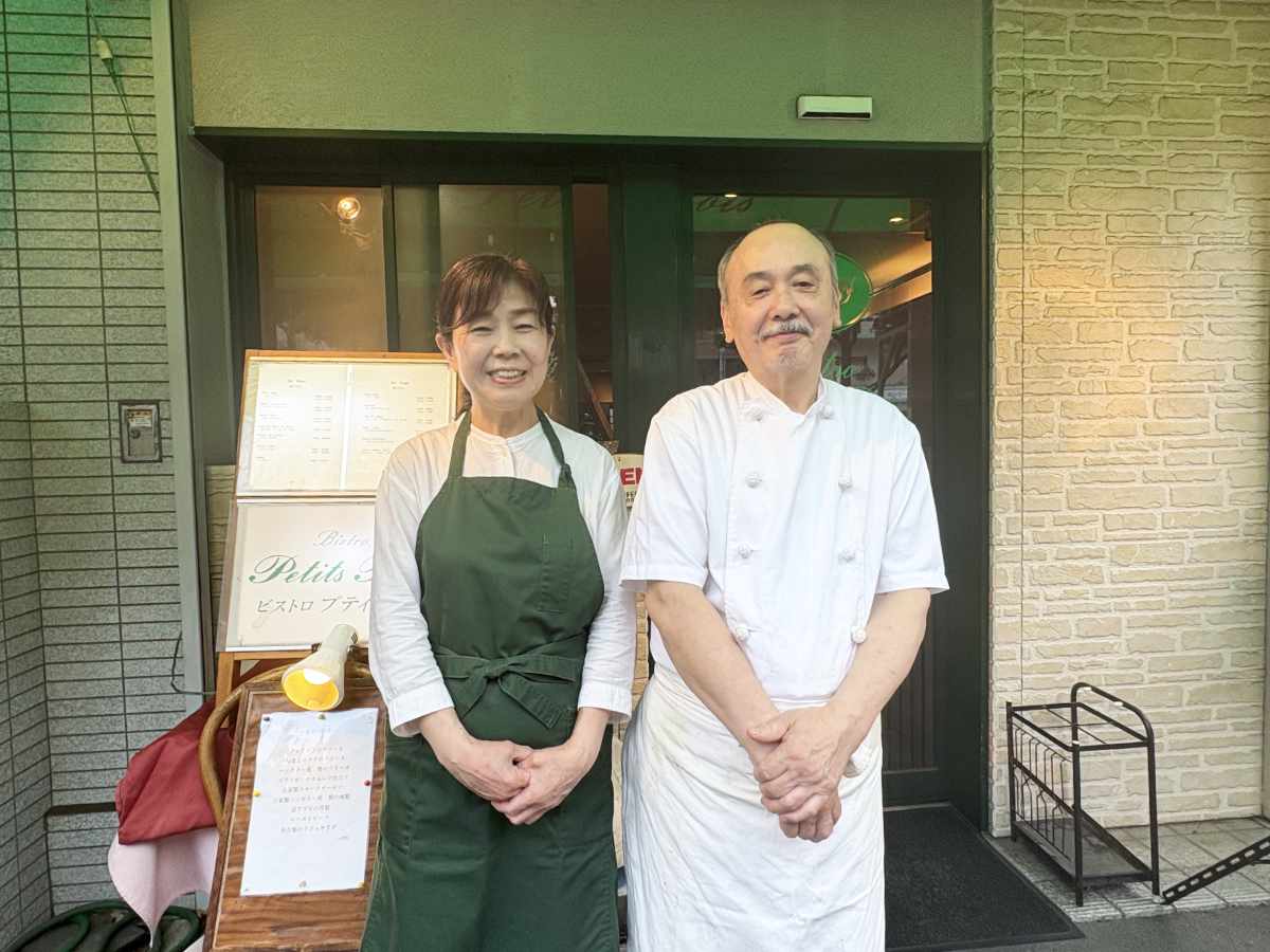久保田喜明さん（右）と奥様の亨子さん
