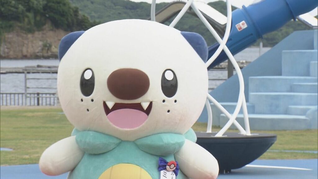 三重を応援する人気ポケモンをモチーフにした｢ミジュマル公園｣オープン 親子連れで賑わう「楽しみにしていた」「めちゃくちゃきれい」 三重・鳥羽市 定期船乗り場の隣 | 名古屋・愛知・岐阜・三重のニュース【CBC news】 | CBC web - TBS NEWS DIG