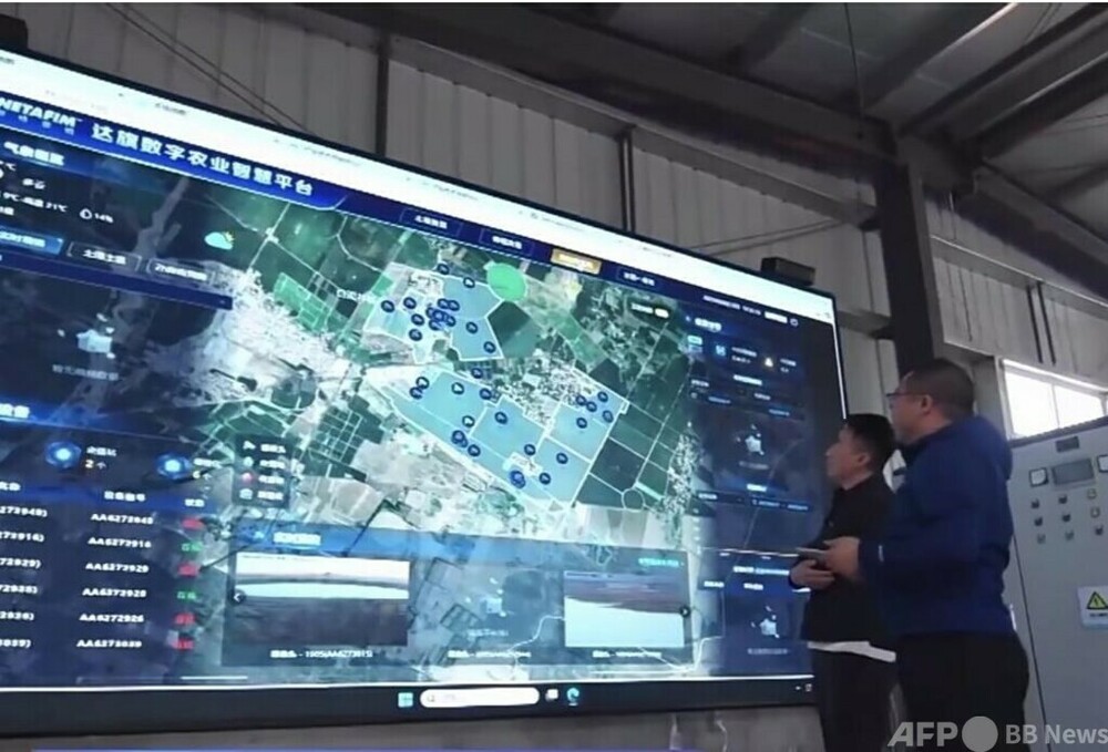中国初の農業栽培統合大規模モデル公開　写真1枚　国際ニュース：AFPBB News