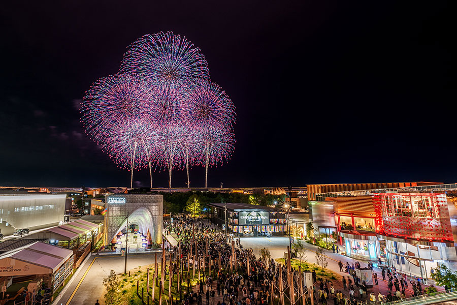 大阪・関西万博『JAPAN FIREWORKS EXPO（JFE）』イメージ