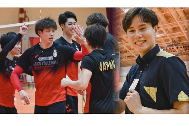 高橋藍、沖縄のかりゆしウエアで笑顔「元気もらった」　石川祐希の神対応にファン号泣　【動画】バレー男子日本代表