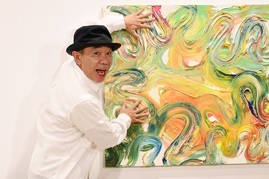 木梨憲武「ギリギリ壊さないで」、巡回展は作品お触りＯＫ！？ | Lmaga.jp