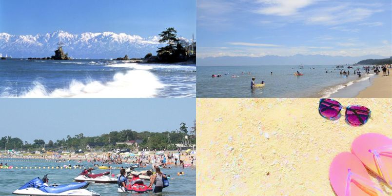 富山県のおすすめビーチ・海水浴場、2025年度の開設・中止は 富山県のおすすめビーチ・海水浴場、2025年度の開設・中止は