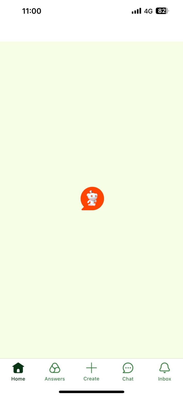 【クソスレ】さっきReddit がこんな画面でハングしたんだが
