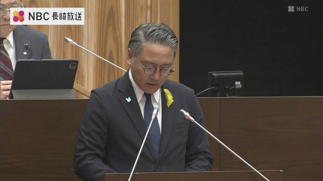 給与50%カット3か月 長崎県の大石知事の減給案 県議会総務委が可決