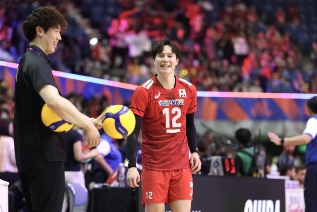 【バレー男子NL】日本は首位ブラジルにストレート負け　通算7勝4敗で20日には最終戦でアメリカと激突