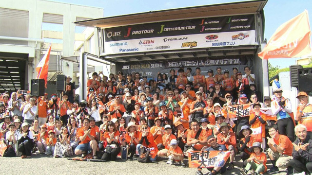 ヴィクトワール広島 ホーム戦で連日の表彰台　自転車ロードレースが広島で開催