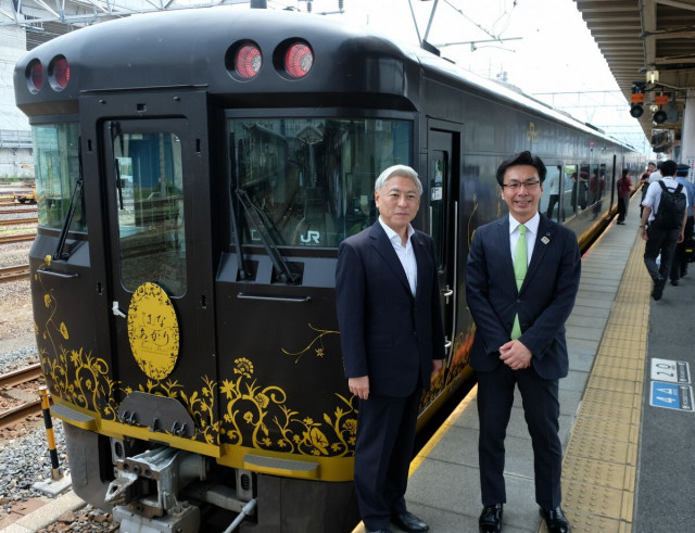 夏の滋賀　観光列車でGO 　JR西日本の「はなあかり」、7月5日から大阪〜敦賀を運行