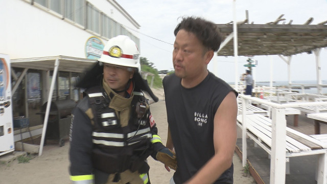 海水浴シーズン前に「海の家」で消防訓練　新潟市秋葉区で35℃以上の「猛暑日」に 《新潟》