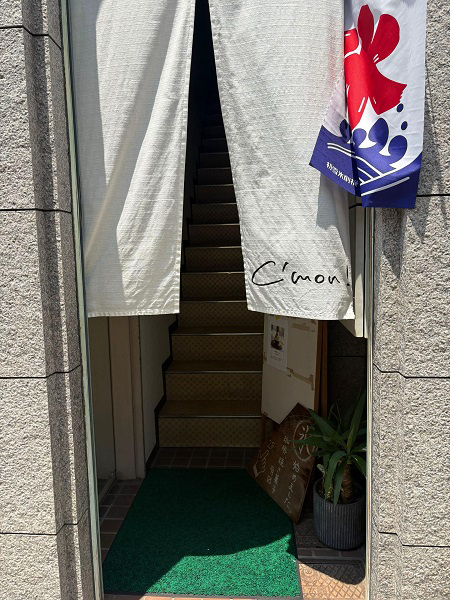 熊本・上通町の焼き菓子屋さん「c'mon（カモン）」外観