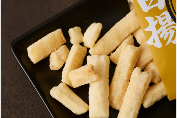北海道スイーツブランド「札幌農学校」の定番スイーツ・濃厚チーズおかき「白揚餅」
