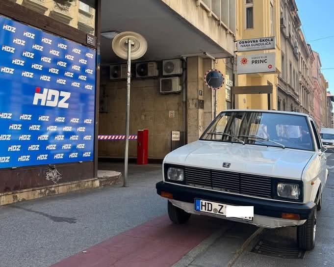 ディアスポラはHDZテーブルでHDZの前に不適切に駐車しています - それ以上ありません